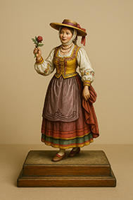 Femme de Salamanque 1787